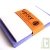 Enveloppes recycl�es rustiques bleues + cartes blanches  x20
