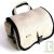 Trousse de toilette, chanvre bio, 23x23x11cm, naturel/noir