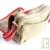 Sac � main Sorrento en chanvre biologique, 28x20x13cm, naturel et rose ancien