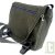 Sac � bandouli�re urbain Besace, chanvre biologique, 35x29x10cm, vert