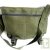 Sac � bandouli�re urbain Besace, chanvre biologique, 35x29x10cm, vert