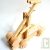 Tr�buchet M�di�val en bois naturel � monter Equilibrist