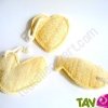 Set de 3 �ponges v�g�tales en luffa naturel