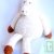Peluche Ane assis en coton bio 45cm