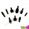 12 adaptateurs pour chargeur de t�l�phone et USB