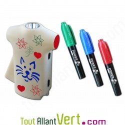 Lampe de poche � dynamo en forme de maillot de foot � personnaliser