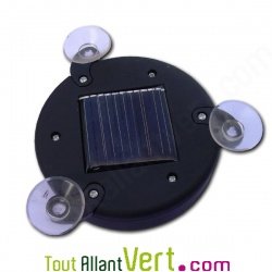 Spot solaire compact 3 leds � ventouse