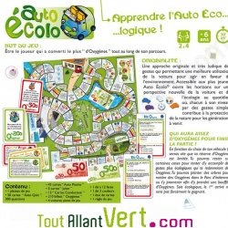 Jeu de plateau L\'Auto �colo: apprendre l\'auto �cologique