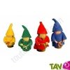 Elfs en bois + laine FSC, lot de 4