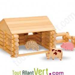 Kit de construction Ferme en bois FSC 77 pi�ces Varis