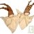 Hochet chiffon en coton bio