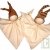 Doudou � c�liner simple en coton bio