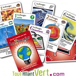 Jeu de 7 Familles les Zenergies avec Quiz
