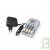 Kit maxE chargeur de piles + piles rechargeables NiMH MaxE 2xLR3 + 4xLR6