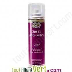 Spray Anti-Mites Textiles, protection naturelle 200ml