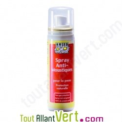 Spray anti-moustiques pour la peau, solution naturelle 50ml