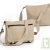 Sac � bandouli�re urbain Besace, chanvre biologique, 35x29x10cm, naturel