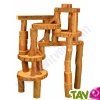 Tree Blocks, 36 pi�ces FSC jeu de construction en hauteur