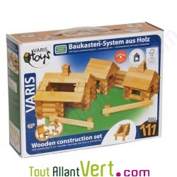 Kit de construction Village en bois FSC 111 pi�ces Varis