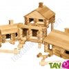 Kit de construction Grand Village en bois FSC 222 pi�ces Varis