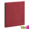 TOUT ALLANT VERT: Agenda semainier  spirale recycl 2022 rouge, 21x27cm Forever