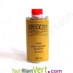 Huile pour meubles de jardin en bois 500ml écologique