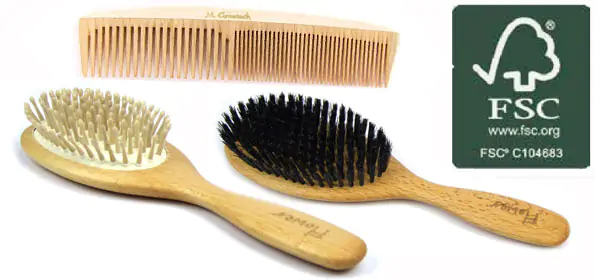 brosse cheveux naturelle