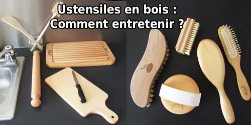 Ustensiles De Cuisine En Bois 