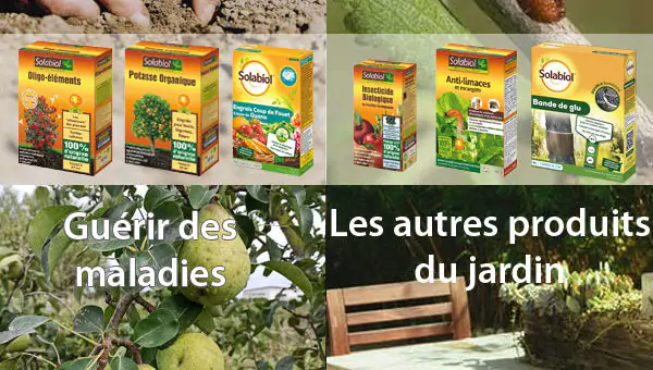 Solabiol, engrais, insecticides, anti-maladies et autres produits pour le jardin bio