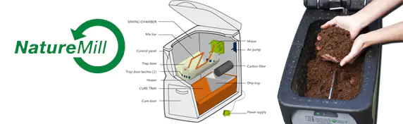 Nature Mill, le composteur automatique maison : comment ça marche