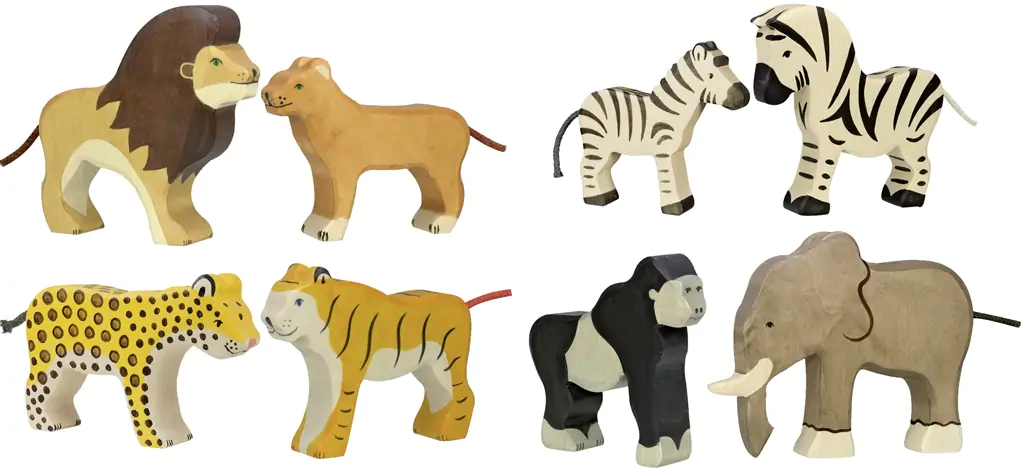 Holztiger, les figurines en bois de qualité! - Tout allant vert