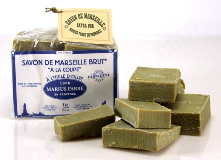 Savon de Marseille à l'huile d'olive, 1kg, Marius Fabre