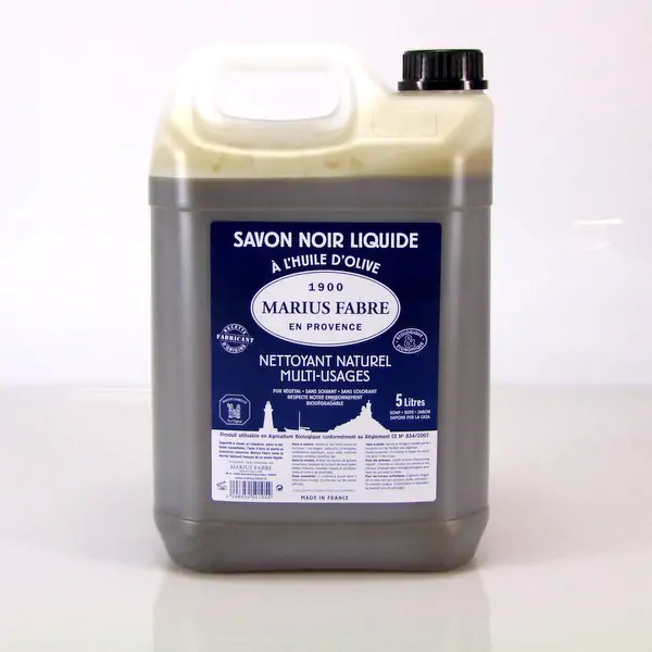 Savon noir à l'huile d'olive, 5L, Marius Fabre