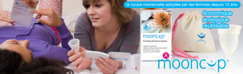 Mooncup, coupe menstruelle Mooncup, coupe menstruelle