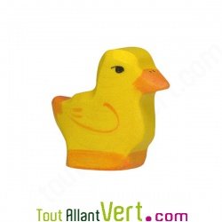Poussin en bois debout 3,5 cm