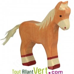 Poulain en bois 12,5 cm