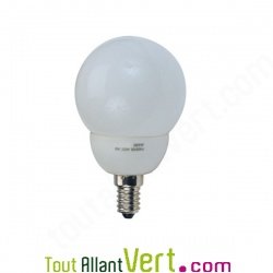 Ampoule Globe Lumi�re du jour E14 14W eq.60W 5000�K