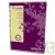 Cahier � spirale recycl� lign� A4 180p Violet Forever