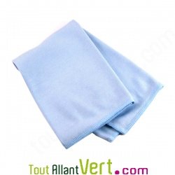 Microfibres vitres bleu 40x40cm 300g/m2