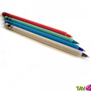 Stylo papier recycl  bille, rechargeable