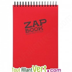 Bloc spirale � l\'italienne uni recycl� 320p ZapBook