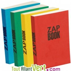 Bloc uni encoll� recycl� 320p ZapBook