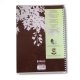 Cahier recycl� Spirale A4 petits carreaux 96p 70g Forever