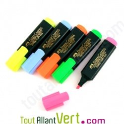 Feutre surligneur fluo de couleur rechargeable