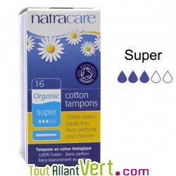 Tampons coton biologique, Natracare