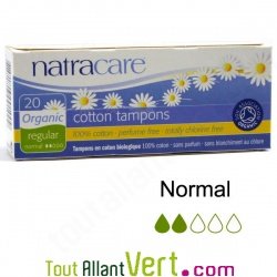 Tampons coton biologique, Natracare