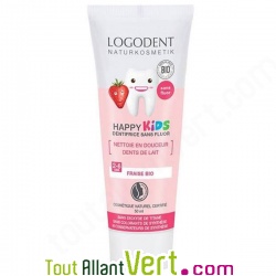 Dentifrice bio � la fraise pour enfant 2-6 ans, 50 ml