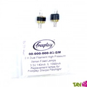 Lot de 2 ampoules pour Freeplay Sherpa
