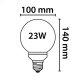 Ampoule Globe Lumi�re du jour E27 23W eq.115W 5000�K