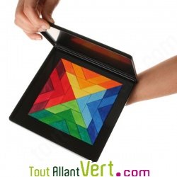 Puzzle magn�tique cr�atif Mandala multicolore